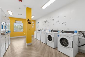 Three clothes care centers