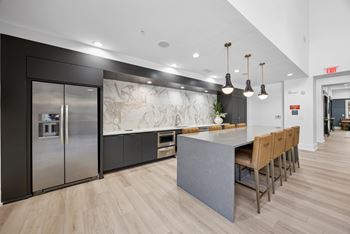 Entertaining kitchen and dining area