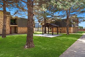 Lubbock apartment for rent - A building with a tree in front of it.
