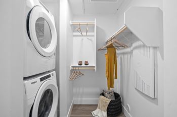Full-size front loading washers & dryers