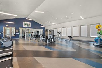 State-of-the-art fitness center