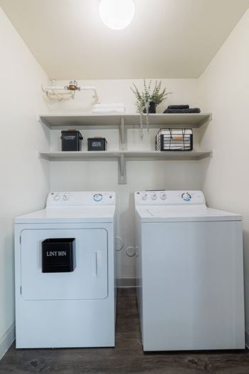 Full size washer and dryer