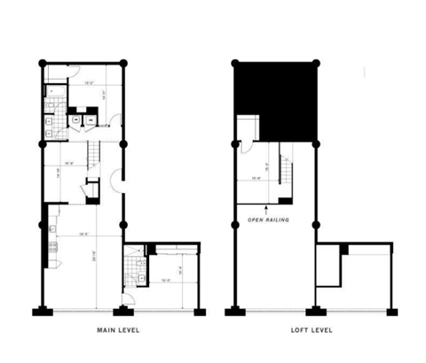 Floor plan for 3 beds, 2 baths, 1790 sqft