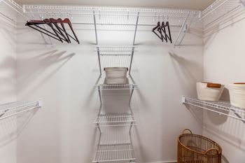 Large walk-in closets