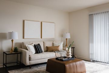 Chattanooga apartment for rent - a living room with a couch and a coffee table