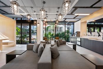 Entertaining area w/ ride-share pick up