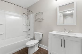 Custom cabinetry in modern baths