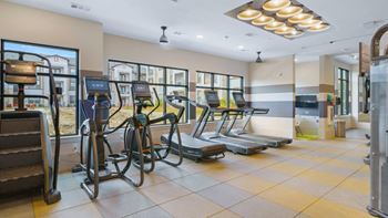 State-of-the-art fitness center & tranquil yoga studio