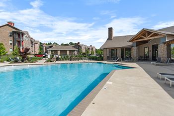 Salt water pool w/ grilling station