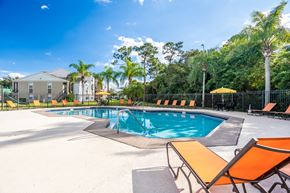 Port Saint Lucie apartment for rent - Outdoor pool with lounge seating