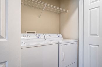 Washer/dryer included