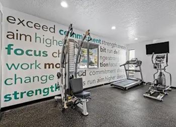 Newly renovated 24-hour fitness center