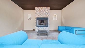 Rerfreshing pool with lounge areas