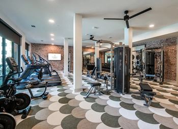 Fully-equipped fitness center with: state-of-the-art matrix equipment; echelon smart connect bikes; echelon reflect fitness mirror; separate yoga studio