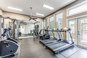 Fully equipped fitness center