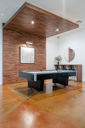 Killeen apartment for rent - clubhouse pool table