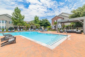 Refreshing pool with sun deck
