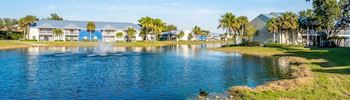 Lake, pool & sun courtyard views*