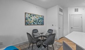 Burleson apartment for rent - a dining room with a table and chairs