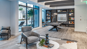 Miami apartment for rent - clubroom
