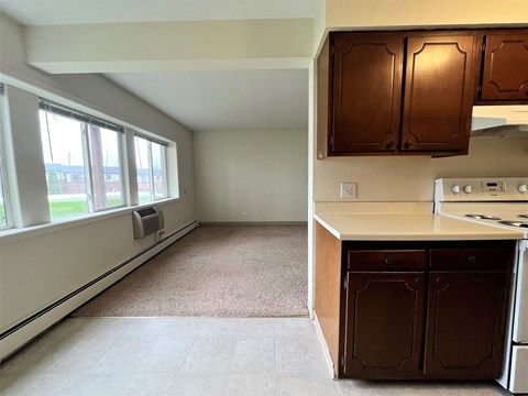 Floor plan for 1 bed, 1 bath, 650 sqft