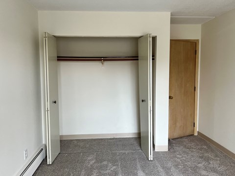 Floor plan for 1 bed, 1 bath, 700 sqft