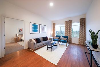 Living room with a couch