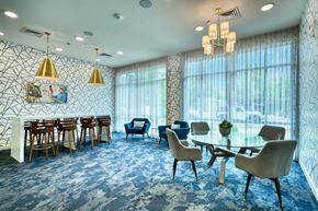 Phoenix apartment for rent - Business Center at The Rey Downtown Apartments, Arizona 