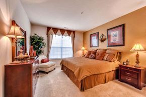 Lake Villa apartment for rent - King size bedroom  at The Sanctuary of Lake Villa, Lake Villa, IL, 60046