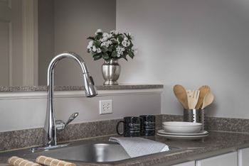 Sink and faucet