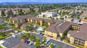 Corona apartment for rent - Bird Eye View Of Property at River Run Apartments, Corona, CA, 92878
