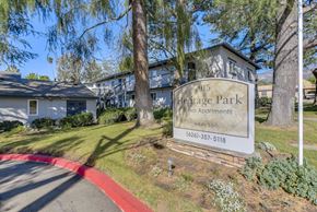 Duarte apartment for rent - Senior living community entrance monument sign at Heritage Park Apartments, Duarte, CA 91010