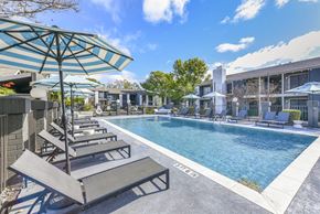 Austin apartment for rent - Pool With Lounge Chairs at Canvas, Austin