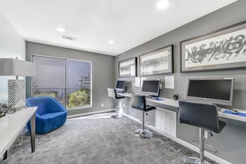 A modern office space