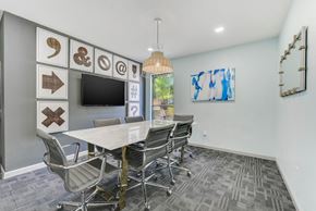Austin apartment for rent - A conference room at Canvas, Austin, TX