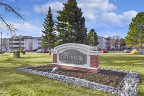 Denver apartment for rent - Property Sign at Fox Crossing Apartments, Denver, Colorado
