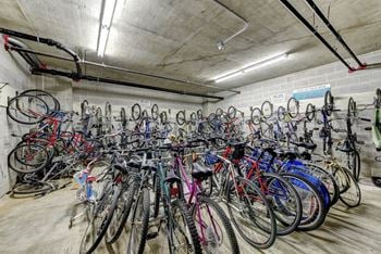 Bicycle storage room