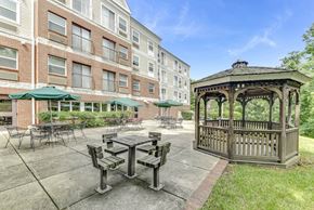Largo apartment for rent - Gazebo in courtyard at Vistas at Lake Largo 55+ Senior Community, Maryland, 20774