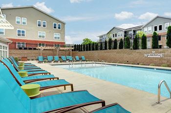 Swimming pool and relaxing area