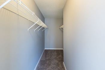 Large walk-in closets