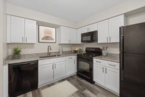 Schaumburg apartment for rent - A renovated kitchen at The Winds at Poplar Creek Apartments , Schaumburg, IL, 60194