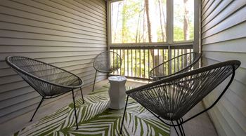Private patio