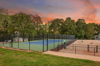 Sports court view