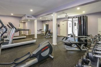 Modern fitness center