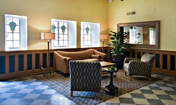 Indianapolis apartment for rent - a living room with couches chairs and a table