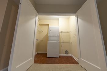 In home full size washer and dryer