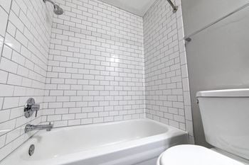 Bathroom with bath tub