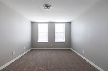 Bedroom view with window