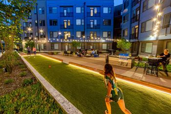 Green spaces with mature trees