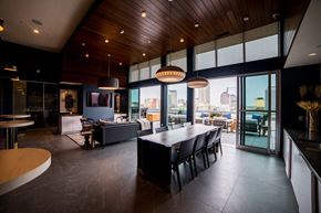 Indianapolis apartment for rent - Clubroom With Smart Tv And Ample Of Sitting Area at CityWay, Indianapolis, IN